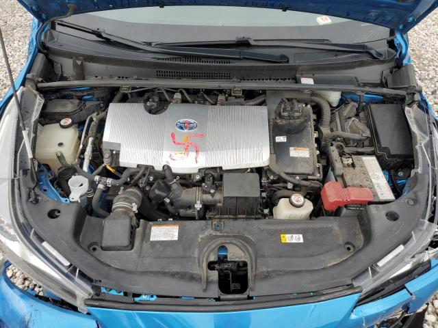 JTDKARFU5L3117256 - 2020 TOYOTA PRIUS L BLUE photo 11