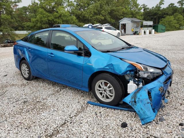 JTDKARFU5L3117256 - 2020 TOYOTA PRIUS L BLUE photo 4