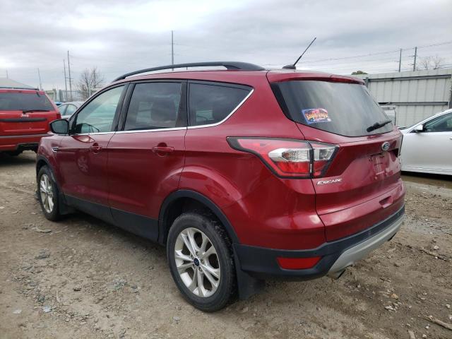 1FMCU9G91HUB39516 - 2017 FORD ESCAPE SE BURGUNDY photo 2