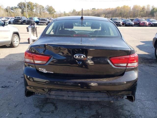 3KPA24AB7KE248505 - 2019 KIA RIO S BLACK photo 6