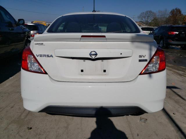 3N1CN7AP6HL826548 - 2017 NISSAN VERSA S WHITE photo 6