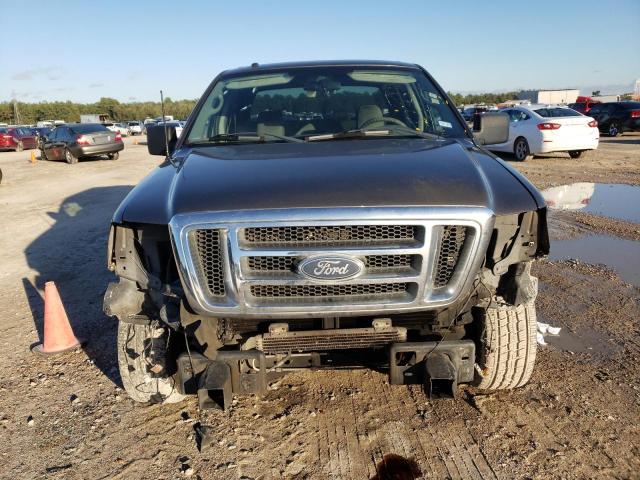 1FTRW12W07KD55889 - 2007 FORD 150 SUPERCREW GRAY photo 5