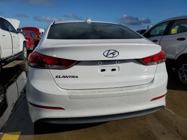 5NPD84LFXJH232305 - 2018 HYUNDAI ELANTRA SEL WHITE photo 6