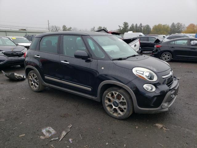 ZFBCFADHXEZ021283 - 2014 FIAT 500L TREKKING BLACK photo 4