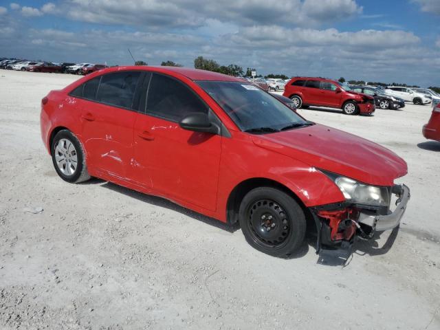 1G1PA5SHXF7229533 - 2015 CHEVROLET CRUZE LS RED photo 4