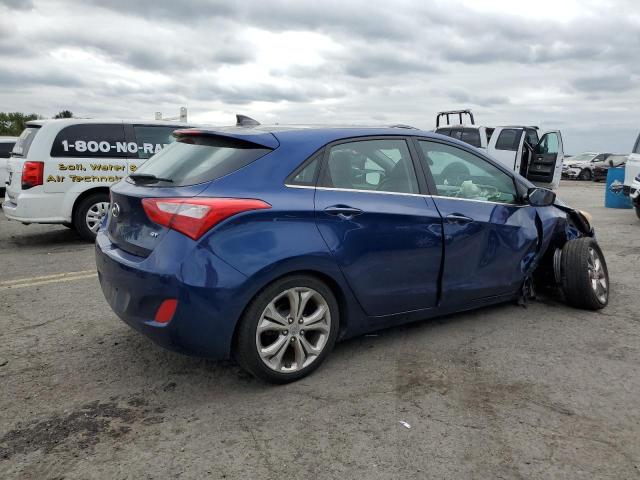 KMHD35LE4DU090728 - 2013 HYUNDAI ELANTRA GT BLUE photo 3