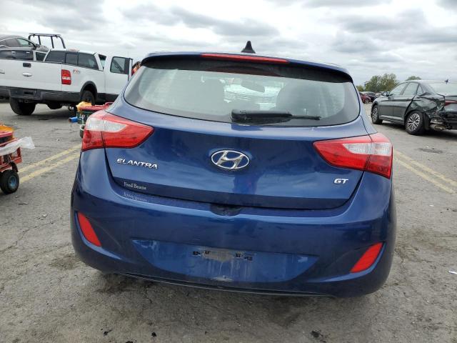 KMHD35LE4DU090728 - 2013 HYUNDAI ELANTRA GT BLUE photo 6