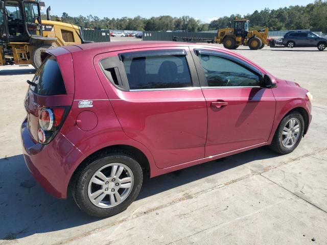 1G1JC6SH9E4108305 - 2014 CHEVROLET SONIC LT PINK photo 3