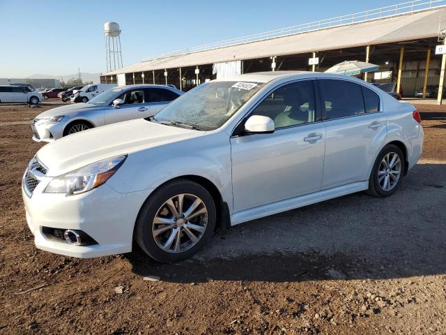 4S3BMDL67E2015790 - 2014 SUBARU LEGACY 3.6R LIMITED WHITE photo 1