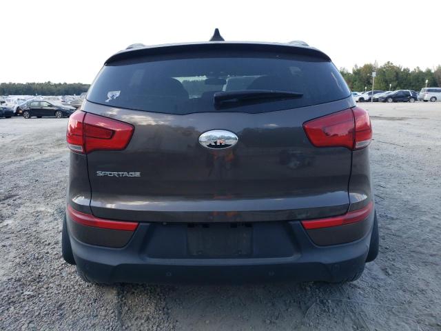 KNDPB3AC2E7547367 - 2014 KIA SPORTAGE BASE BROWN photo 6