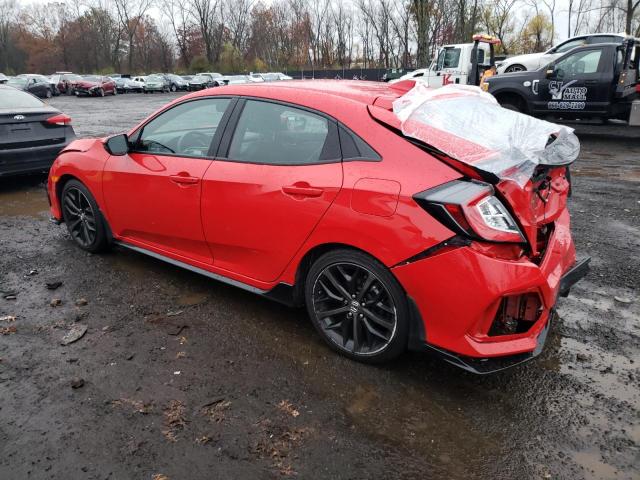 SHHFK7H97MU401339 - 2021 HONDA CIVIC SPORT TOURING RED photo 2