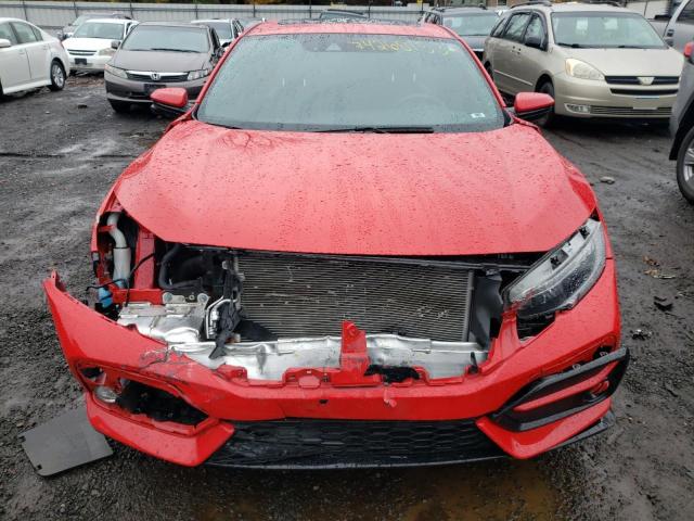 SHHFK7H97MU401339 - 2021 HONDA CIVIC SPORT TOURING RED photo 5