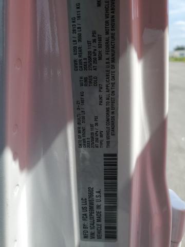 1C4JJXP69MW676602 - 2021 JEEP WRANGLER U SAHARA 4XE WHITE photo 14