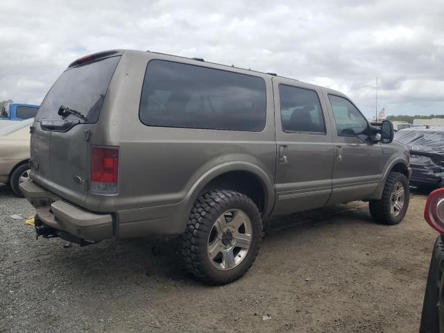 1FMNU43S22EC75403 - 2002 FORD EXCURSION LIMITED GRAY photo 3