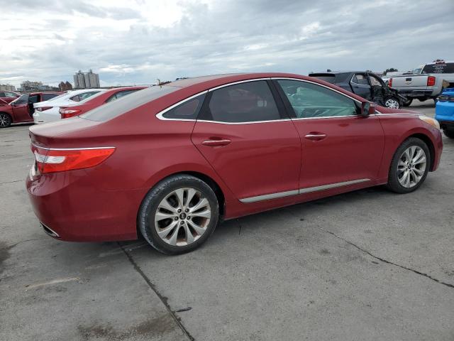 KMHFG4JG2CA167317 - 2012 HYUNDAI AZERA GLS RED photo 3