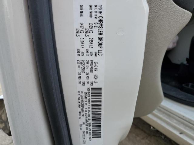 2A4RR8DG9BR705000 - 2011 CHRYSLER TOWN & COU TOURING L WHITE photo 13