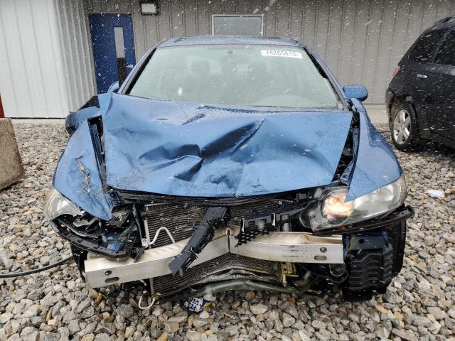 19XFA16869E002009 - 2009 HONDA CIVIC EX BLUE photo 5