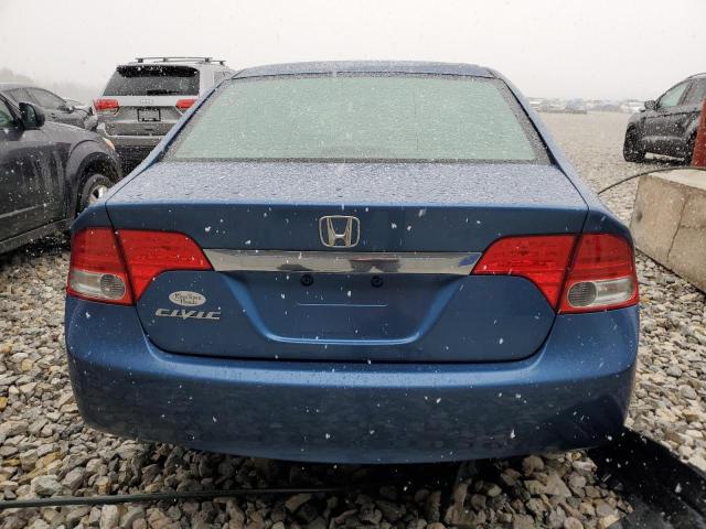 19XFA16869E002009 - 2009 HONDA CIVIC EX BLUE photo 6