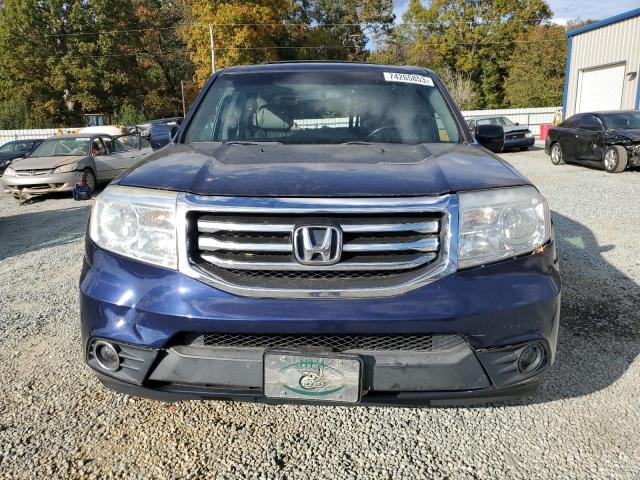 5FNYF3H53DB042334 - 2013 HONDA PILOT EXL BLUE photo 5