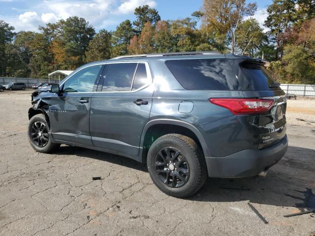 1GNERGKW3KJ236605 - 2019 CHEVROLET TRAVERSE LT BLACK photo 2