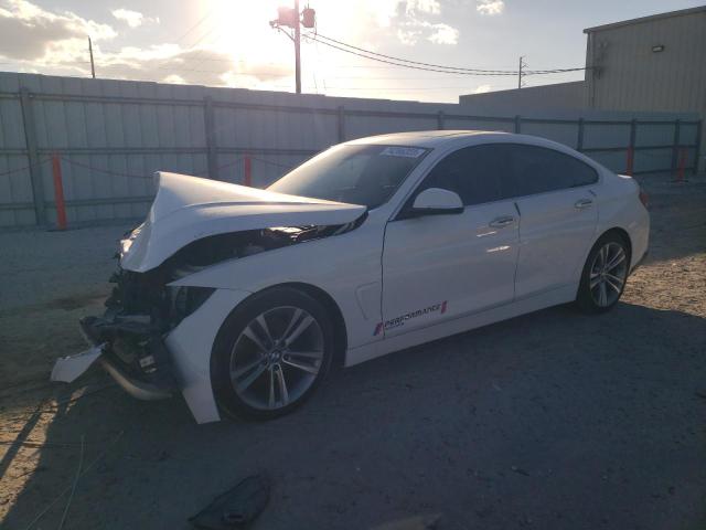 WBA4J1C50JBM10358 - 2018 BMW 430I GRAN COUPE WHITE photo 1