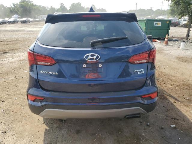 5XYZUDLB3HG468388 - 2017 HYUNDAI SANTA FE S BLUE photo 6