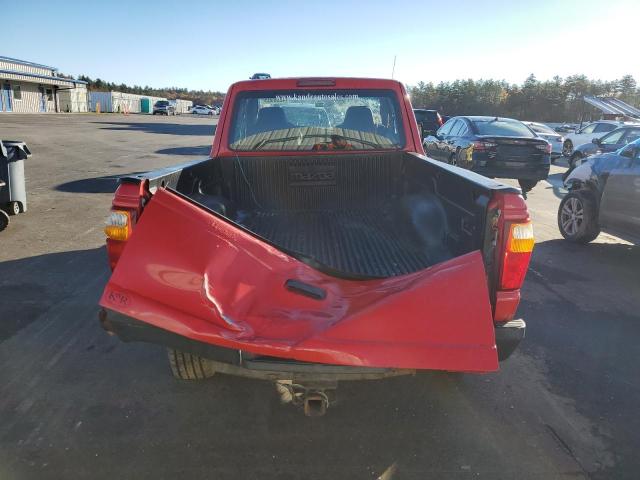 4F4ZR47E67PM00093 - 2007 MAZDA B4000 CAB PLUS RED photo 6