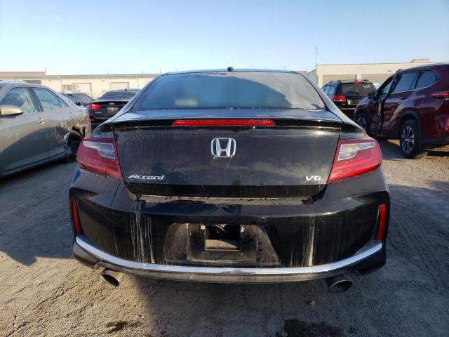 1HGCT2B83GA000437 - 2016 HONDA ACCORD EXL BLACK photo 6