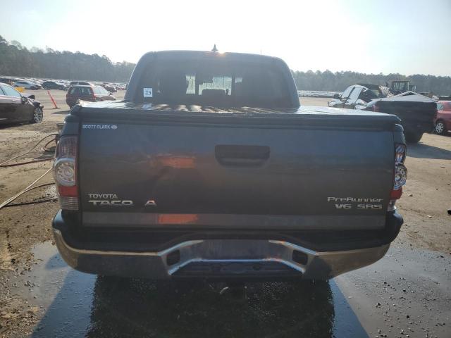 5TFJU4GN7FX065901 - 2015 TOYOTA TACOMA DOUBLE CAB PRERUNNER GRAY photo 6