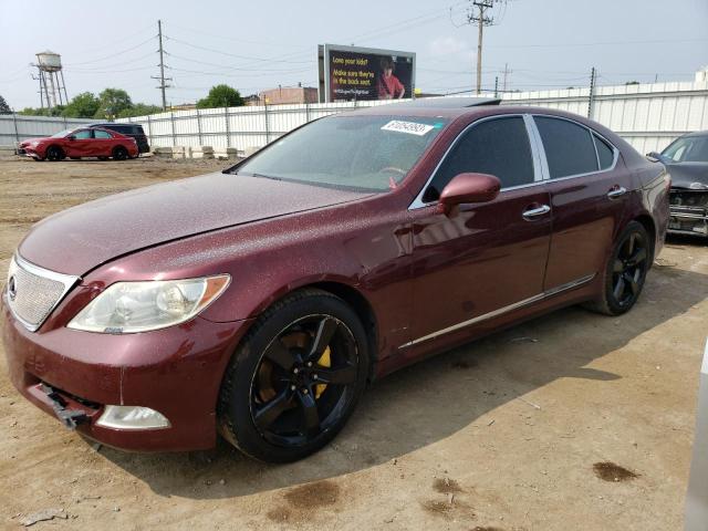 JTHBL46F875010094 - 2007 LEXUS LS 460 RED photo 1