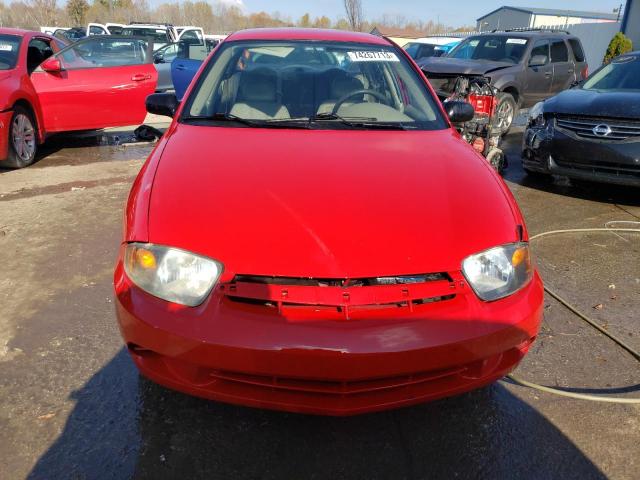 1G1JC52F647330337 - 2004 CHEVROLET CAVALIER RED photo 5