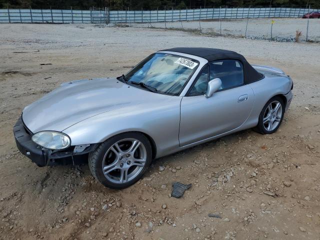 JM1NB353X50410445 - 2005 MAZDA MX-5 MIATA BASE SILVER photo 1