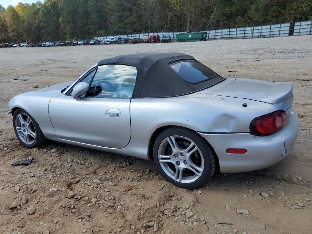 JM1NB353X50410445 - 2005 MAZDA MX-5 MIATA BASE SILVER photo 2