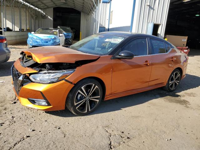 3N1AB8DV3NY316009 - 2022 NISSAN SENTRA SR ORANGE photo 1