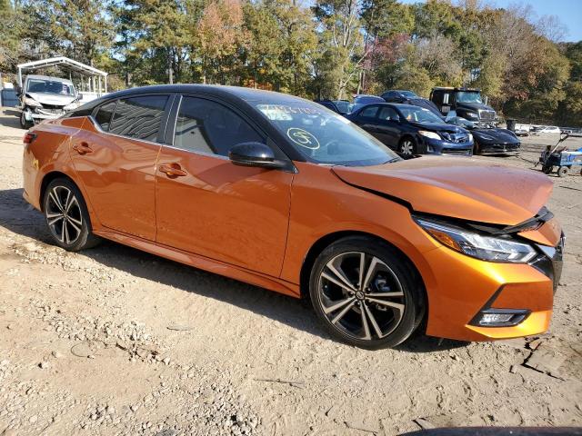 3N1AB8DV3NY316009 - 2022 NISSAN SENTRA SR ORANGE photo 4