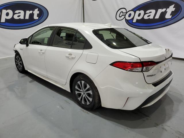 JTDEBRBE5LJ011796 - 2020 TOYOTA COROLLA LE WHITE photo 2