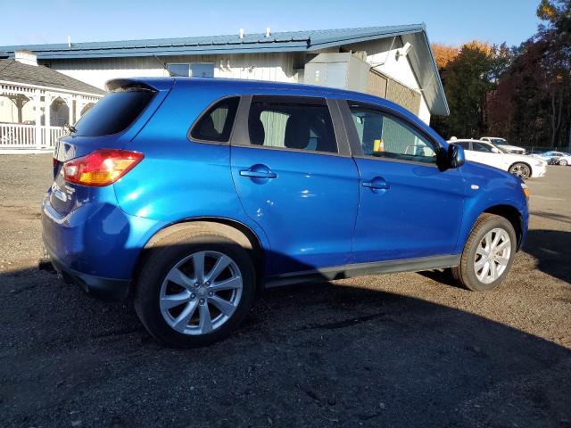 4A4AR3AWXFE050312 - 2015 MITSUBISHI OUTLANDER ES BLUE photo 3