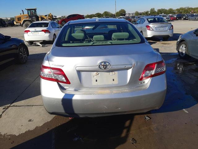 4T4BF3EK5BR103558 - 2011 TOYOTA CAMRY BASE SILVER photo 6