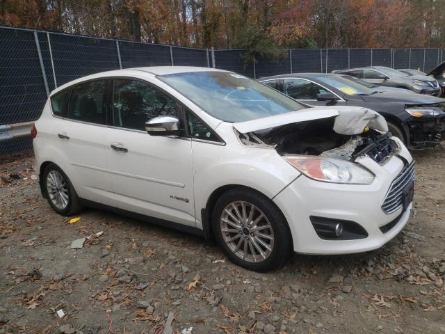 1FADP5BU6DL538724 - 2013 FORD C-MAX SEL WHITE photo 4