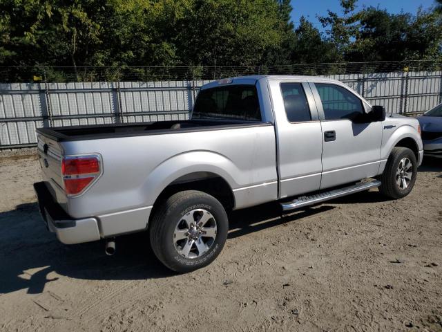 1FTFX1EF1EFC40560 - 2014 FORD F150 SUPER CAB SILVER photo 3