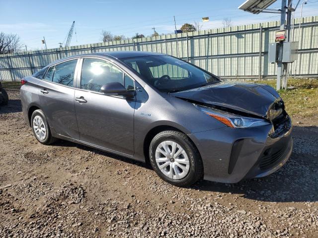 JTDKARFU8L3112505 - 2020 TOYOTA PRIUS L GRAY photo 4