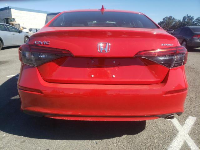 2HGFE2F57PH527177 - 2023 HONDA CIVIC SPORT 红色 照片 6