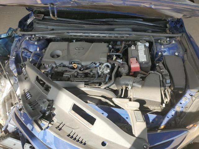 4T1G11AK2RU202728 - 2024 TOYOTA CAMRY SE NIGHT SHADE BLUE photo 11