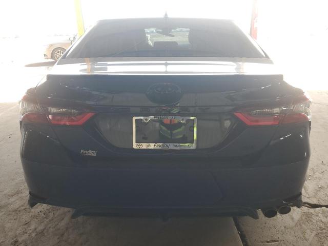 4T1G11AK2RU202728 - 2024 TOYOTA CAMRY SE NIGHT SHADE BLUE photo 6