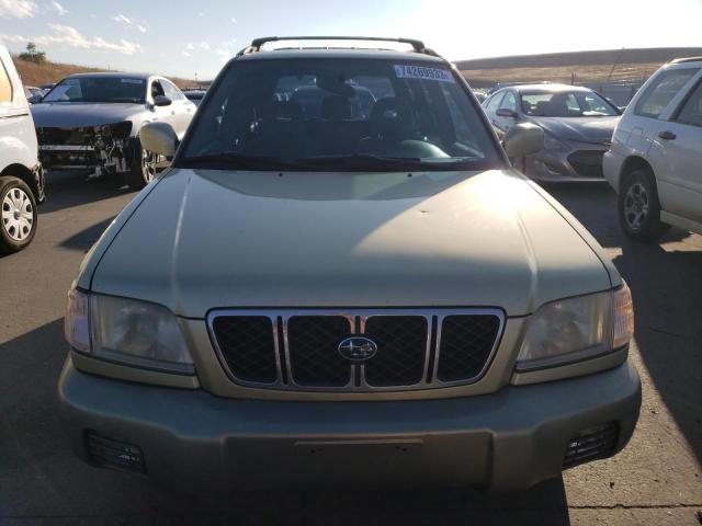 JF1SF65571H706177 - 2001 SUBARU FORESTER S GOLD photo 5