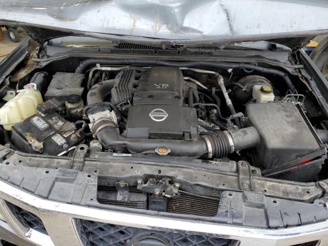 1N6DD0ER5HN740166 - 2017 NISSAN FRONTIER S GRAY photo 11