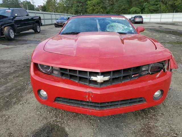 2G1FG3DD3B9205401 - 2011 CHEVROLET CAMARO LT RED photo 5