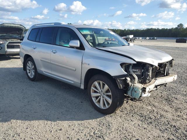 JTEEW44A782010924 - 2008 TOYOTA HIGHLANDER HYBRID LIMITED SILVER photo 4