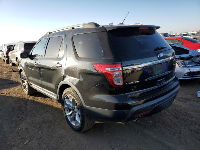 1FM5K8F82EGB15642 - 2014 FORD EXPLORER LIMITED BLACK photo 2