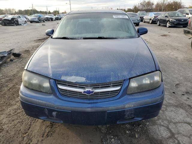 2G1WF52E749390274 - 2004 CHEVROLET IMPALA BLUE photo 5